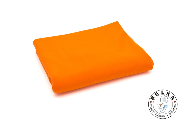 DZIANINA JERSEY + ELASTAN LYCRA POMARAŃCZOWY 170g-7975
