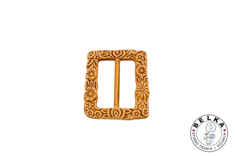 KLAMRA DO PASKA 5CM PLASTIK KWIATY-7992