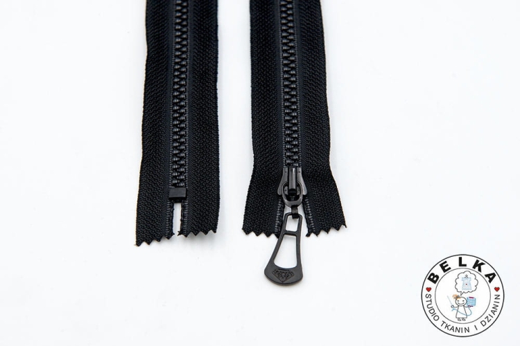 ZAMEK 16CM #5 KOSTKA NIEROZDZ.CZARNY KULKI CZARNE-8129
