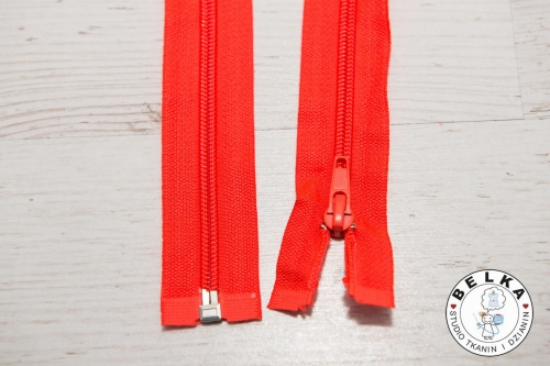 ZAMEK 65CM #5 SPIRALNY ROZDZIELCZY POMARAŃCZ FLUO-3919