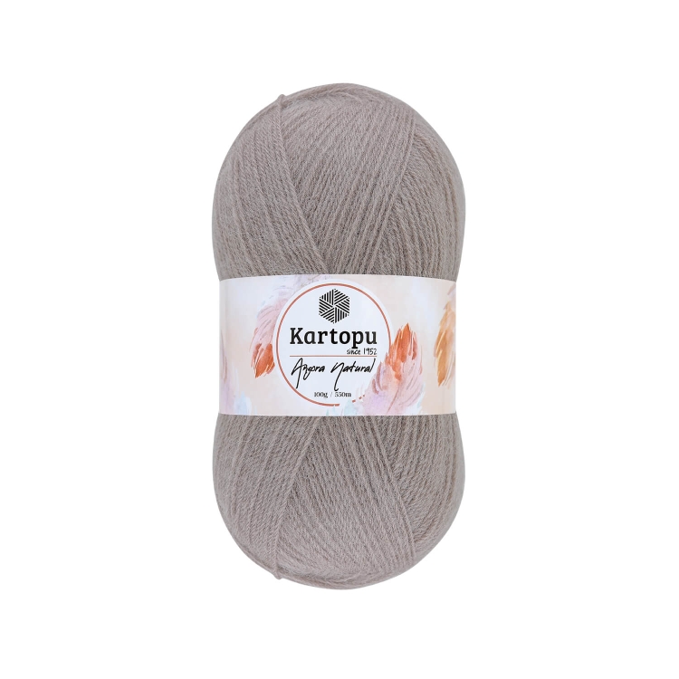 WŁÓCZKA KARTOPU ANGORA NATURAL KOLOR K843-8166