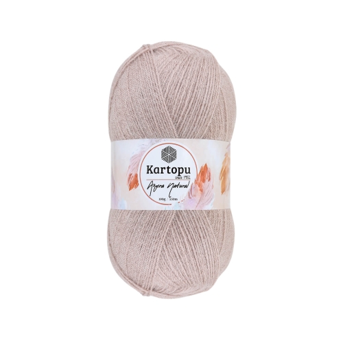 WŁÓCZKA KARTOPU ANGORA NATURAL KOLOR K754-8167