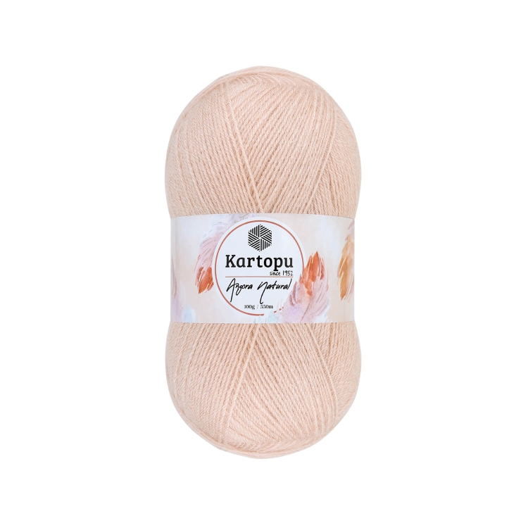 WŁÓCZKA KARTOPU ANGORA NATURAL KOLOR K1873-8189