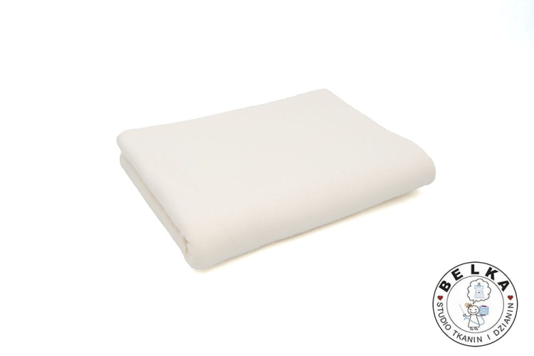 DZIANINA PĘTELKA + ELASTAN LYCRA CREAM-8981