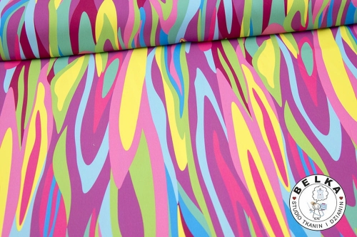 TKANINA SILK BALANCE MULTIKOLOR WZÓR 1-9104