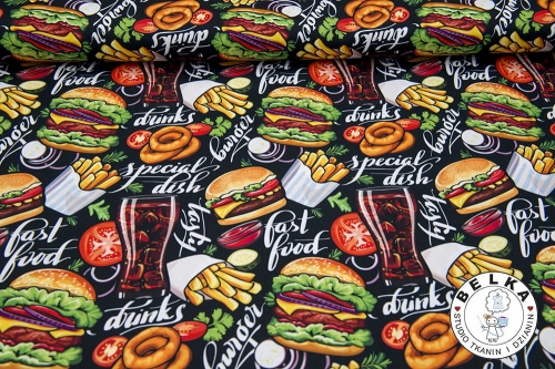 TKANINA WODOODPORNA FAST FOOD-9707