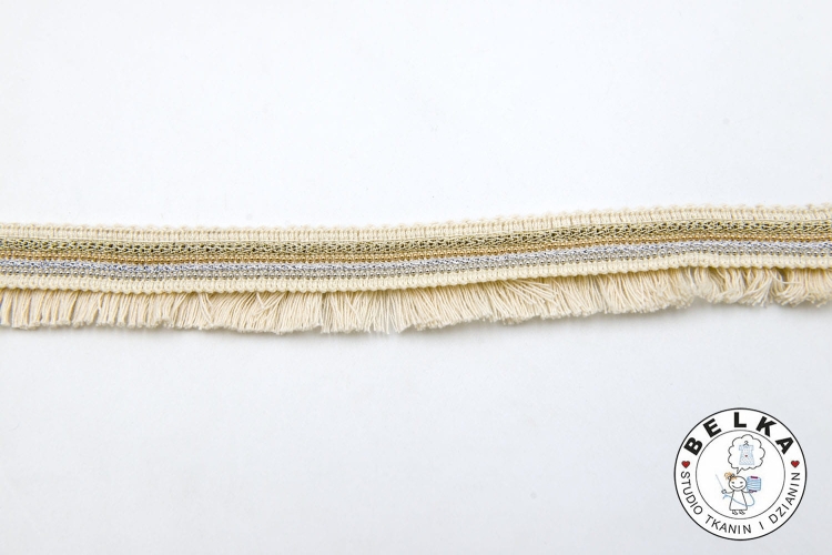 TAŚMA BOHO ECRU-10417