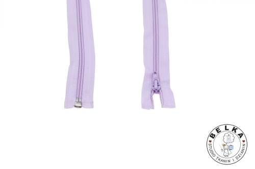 ZAMEK 65CM #5 ROZDZIELCZY SPIRALA FIOLET-10465