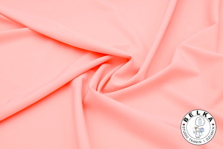 TKANINA SILK INDO BRZOSKWINIA INTENSYWNA-10518