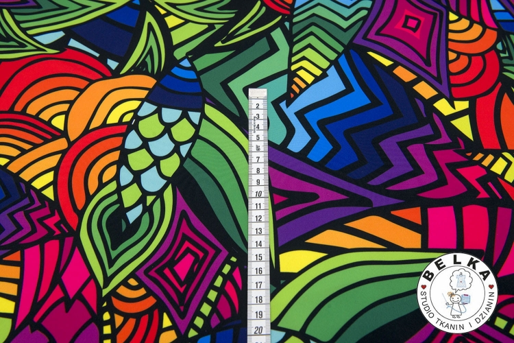 TKANINA SOFTSHELL MULTIKOLOR-10544