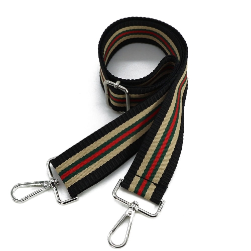 PASEK DO TORBY Z KARABIŃCZYKAMI 003 67-125CM-10556