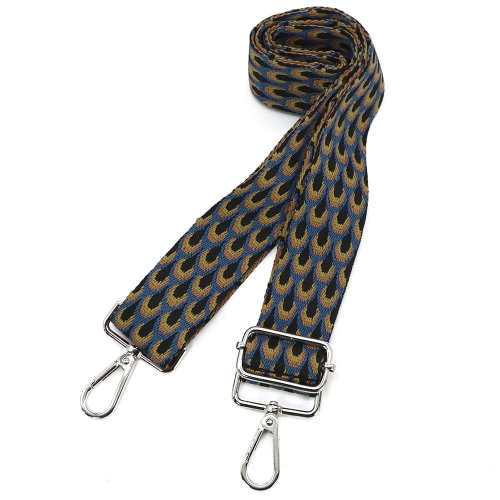 PASEK DO TORBY Z KARABIŃCZYKAMI 037 67-125CM-10566