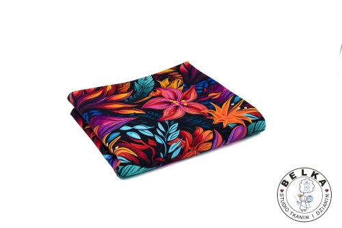 DZIANINA PĘTELKA CYFROWA BAJKOWY OGRÓD-10632