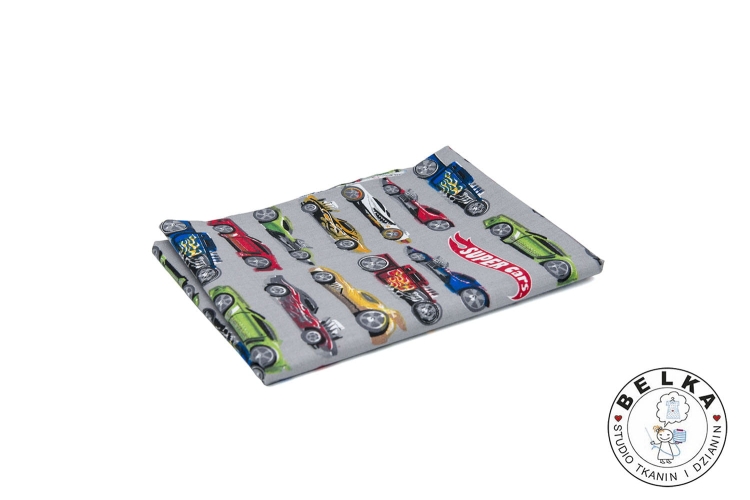 TKANINA BAWEŁNIANA SUPER CARS-10674