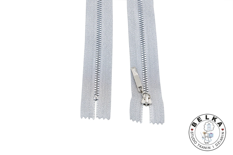 ZAMEK 18CM #3 KOSTKA NIEROZDZIELCZY SREBRNY-10808