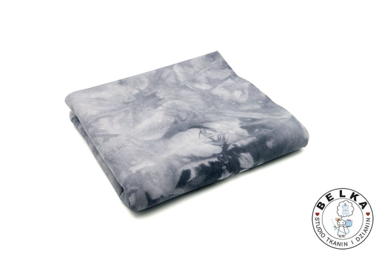 DZIANINA PĘTELKA DRESÓWKA  BATIK SZARY JASNY-6800