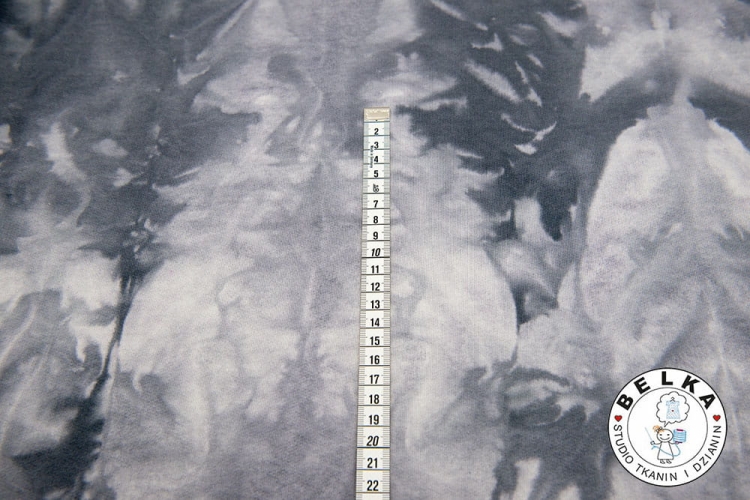 DZIANINA PĘTELKA DRESÓWKA  BATIK SZARY JASNY-6802