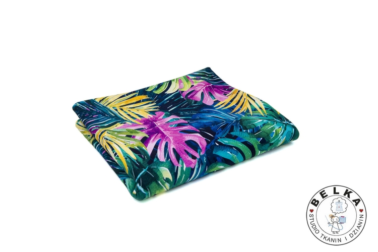 DZIANINA PĘTELKA CYFROWA MONSTERY FUKSJA-10994