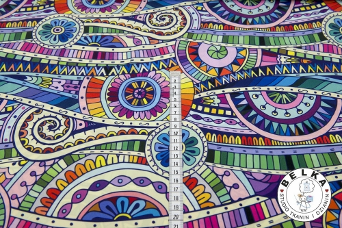 TKANINA SILK INDO FALA MULTIKOLOR-11270