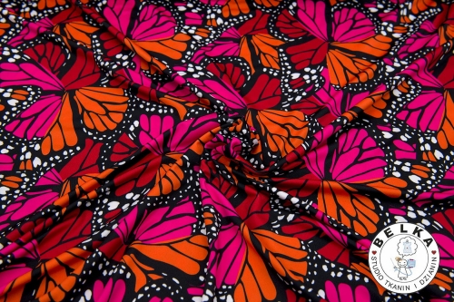 DZIANINA JERSEY ITY MOTYLE-11318