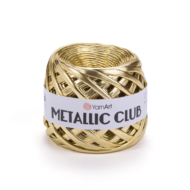 WŁÓCZKA YARNART METALLIC CLUB KOLOR 8105 GOLD-11298