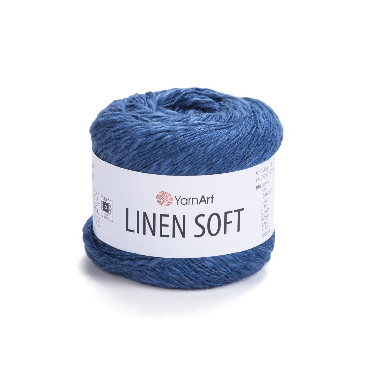 WŁÓCZKA YARNART LINEN SOFT KOLOR 7317-11413
