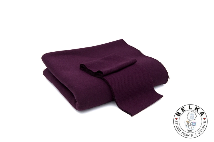 DRESÓWKA DRAPANA + ELASTAN BURGUND-11725