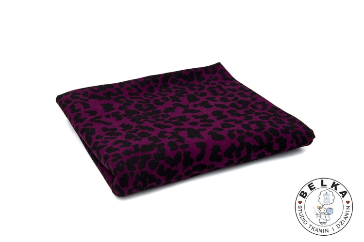 DZIANINA DRESÓWKA PĘTELKA BURGUND CĘTKI-11742