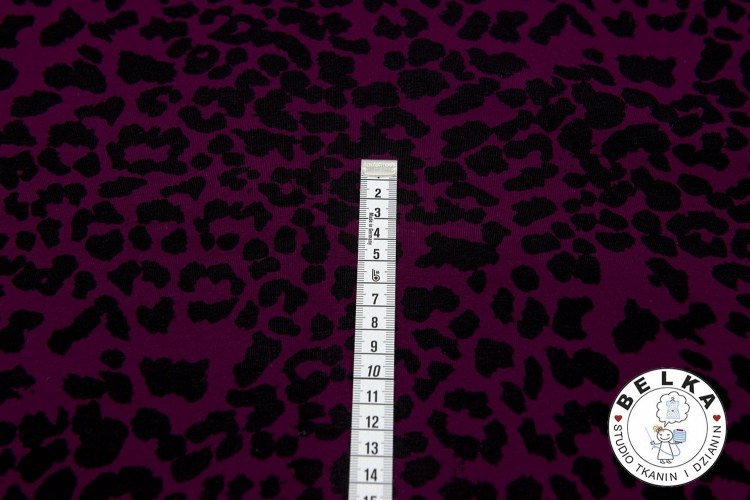 DZIANINA DRESÓWKA PĘTELKA BURGUND CĘTKI-11744