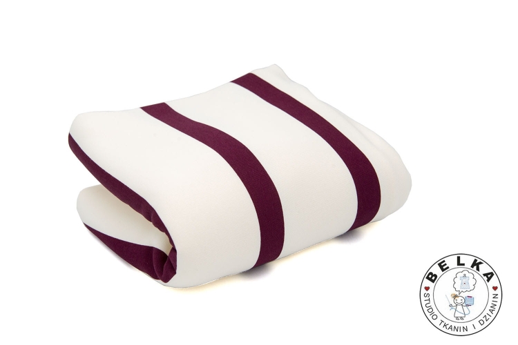 DRESÓWKA DRAPANA + ELASTAN CREAM PASY BORDO-11766