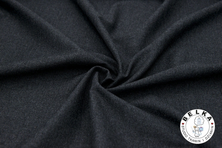 TKANINA UBRANIOWA VIS GRAFIT MELANŻ-11783