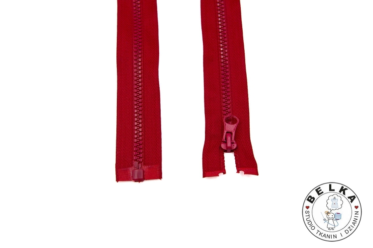ZAMEK 65CM #5 KOSTKA ROZDZIELCZY CZERWONY-11808