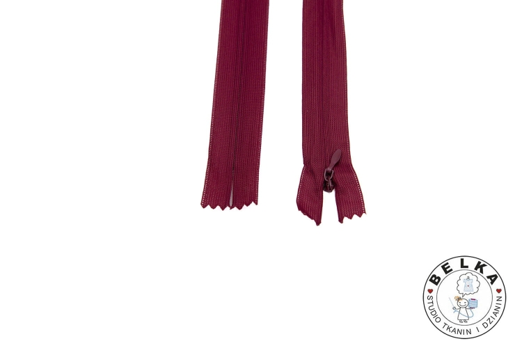 ZAMEK 40CM #3 KRYTY NIEROZDZIELCZY BORDOWY-11811