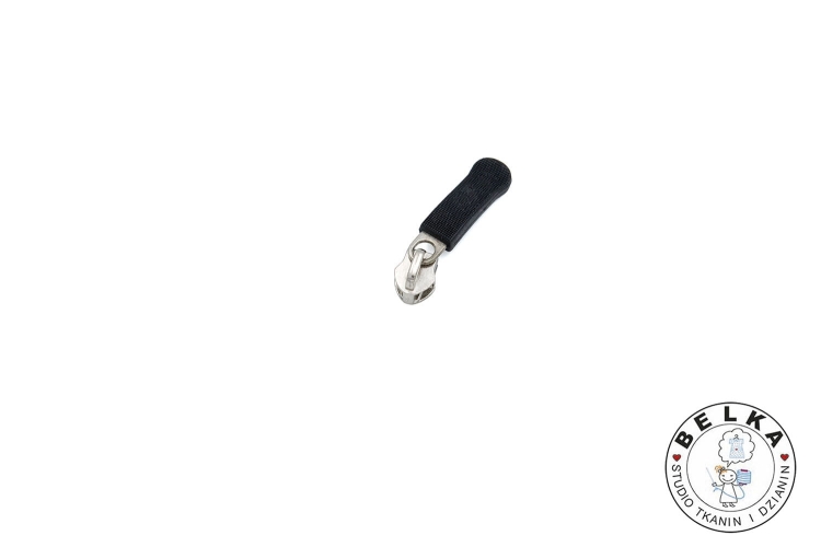 SUWAK NONLOCK DO TAŚMY SPIRALNEJ #5 CZARNO-SREBRNY-11821