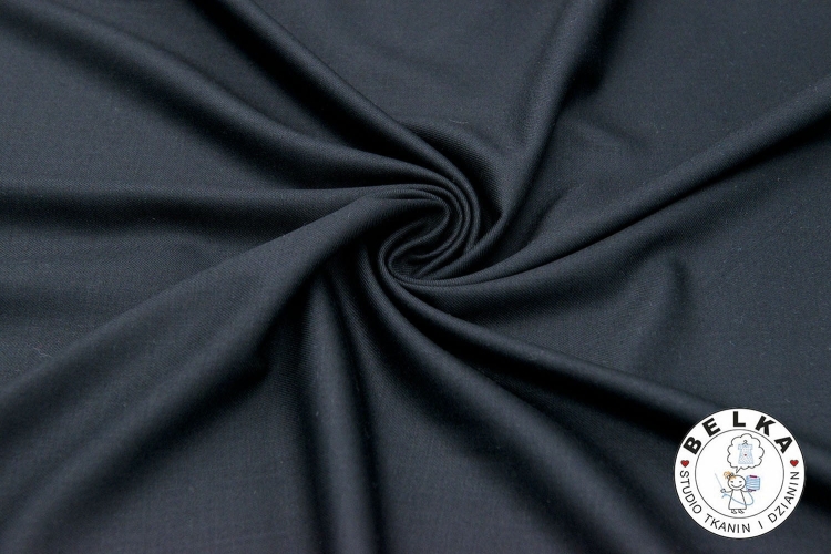 TKANINA UBRANIOWA VIS CZARNA-11967