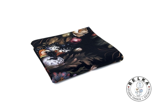 DZIANINA PĘTELKA CYFROWA BLACK GARDEN-12071