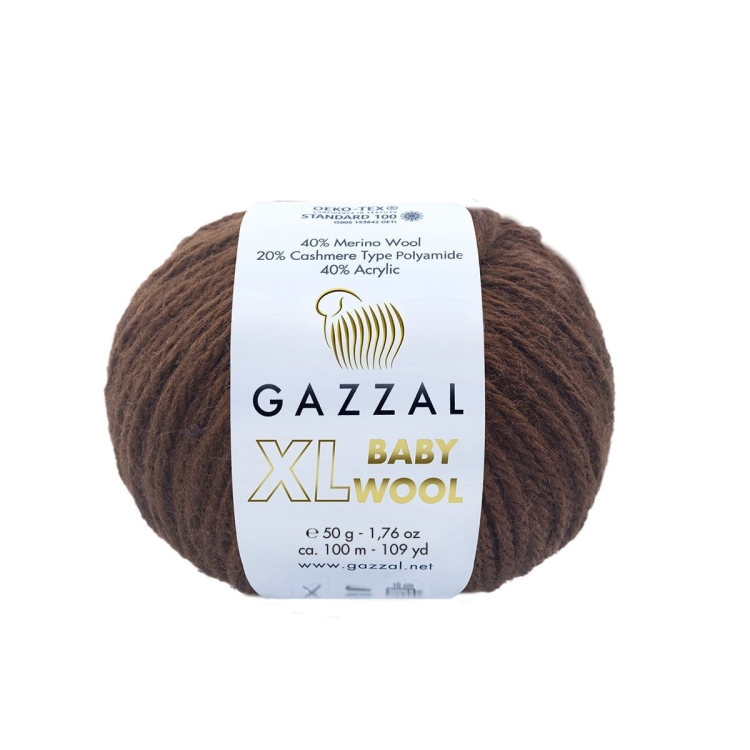 WŁÓCZKA GAZZAL BABY WOOL XL KOLOR 807-12091