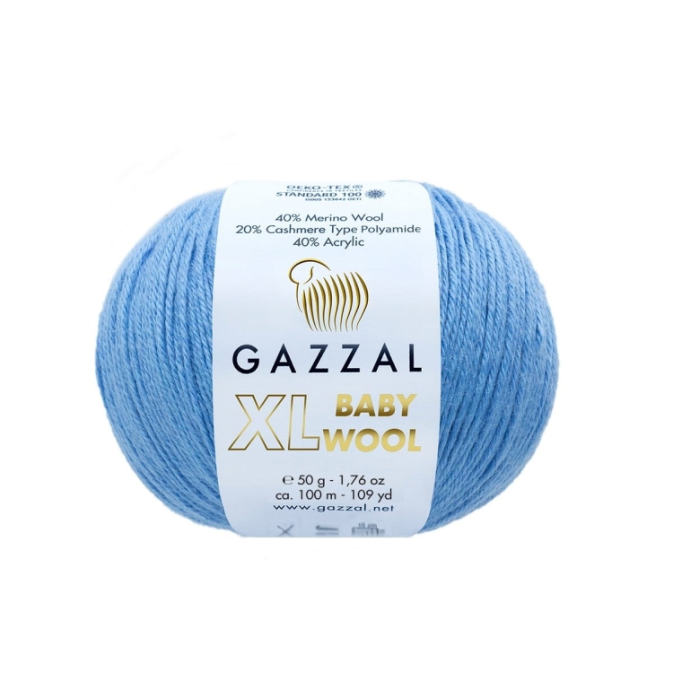 WŁÓCZKA GAZZAL BABY WOOL XL KOLOR 813-12094