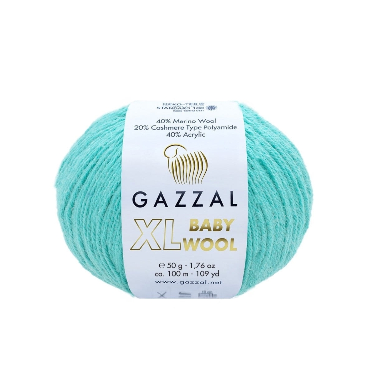 WŁÓCZKA GAZZAL BABY WOOL XL KOLOR 820-12109