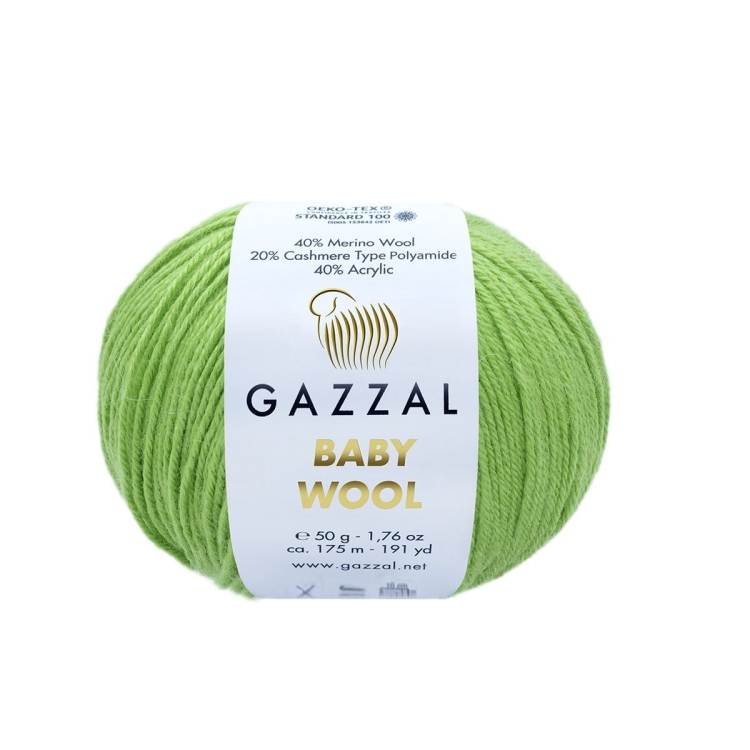 WŁÓCZKA GAZZAL BABY WOOL XL KOLOR 821-12128