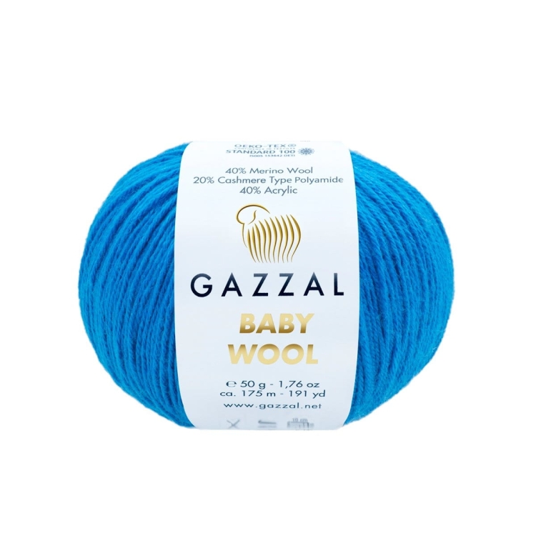 WŁÓCZKA GAZZAL BABY WOOL XL KOLOR 830-12140