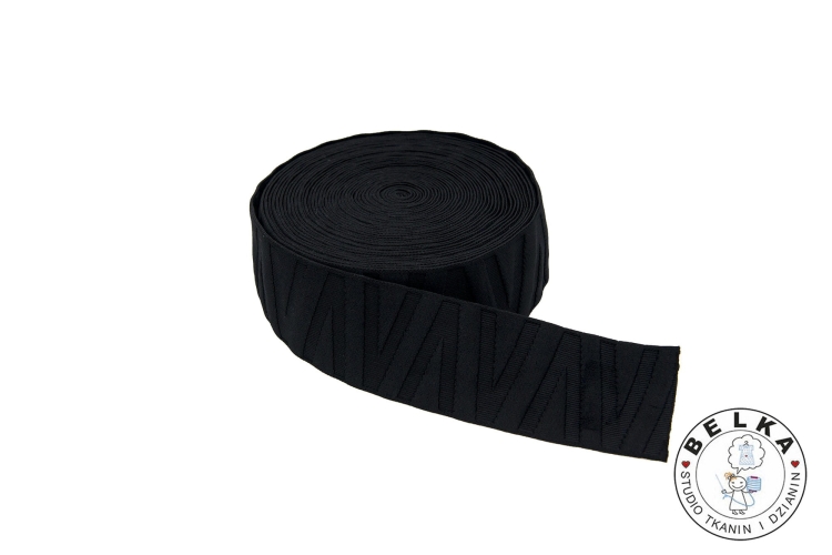 GUMA CZARNA 5cm " V " -14108