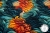 TKANINA SILK INDO LISTKI 3D-14115