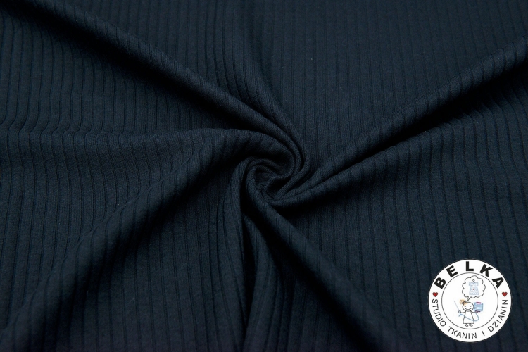 DZIANINA PRĄZEK 8/4 + ELASTAN LYCRA CZARNA-14160