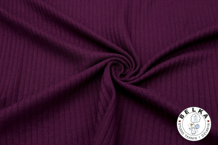 DZIANINA PRĄZEK 8/4 + ELASTAN LYCRA BURGUND-14163