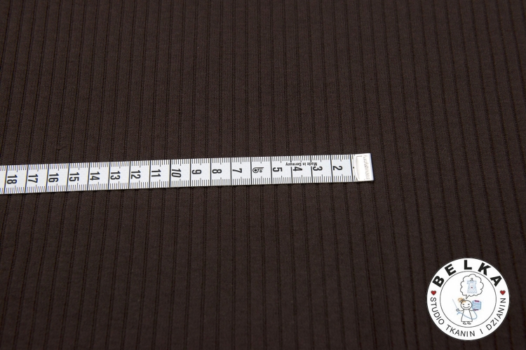 DZIANINA PRĄZEK 8/4 + ELASTAN LYCRA BRĄZ SP-14170