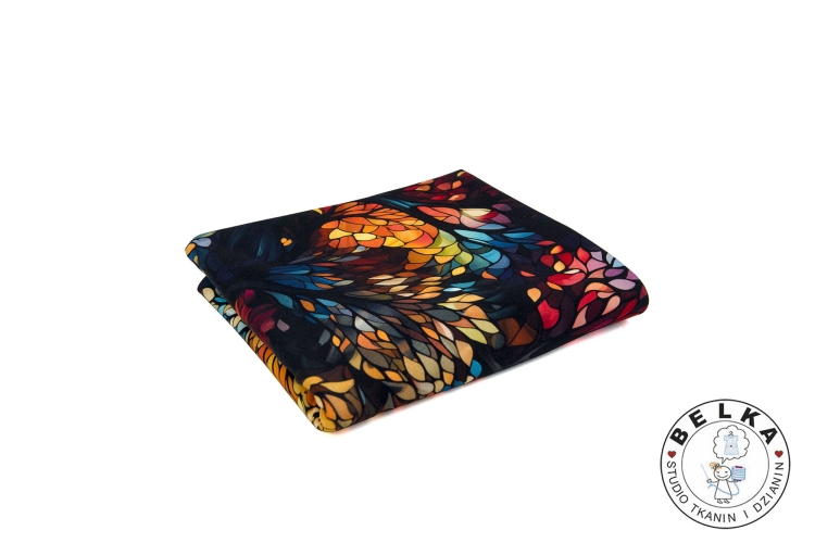 DZIANINA PĘTELKA CYFROWA DRZEWA-14444