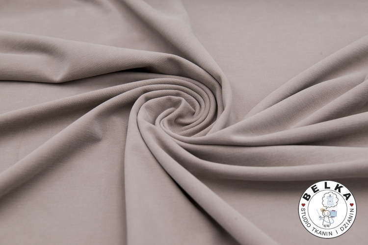 DZIANINA JERSEY FIT MODAL LATTE-14949