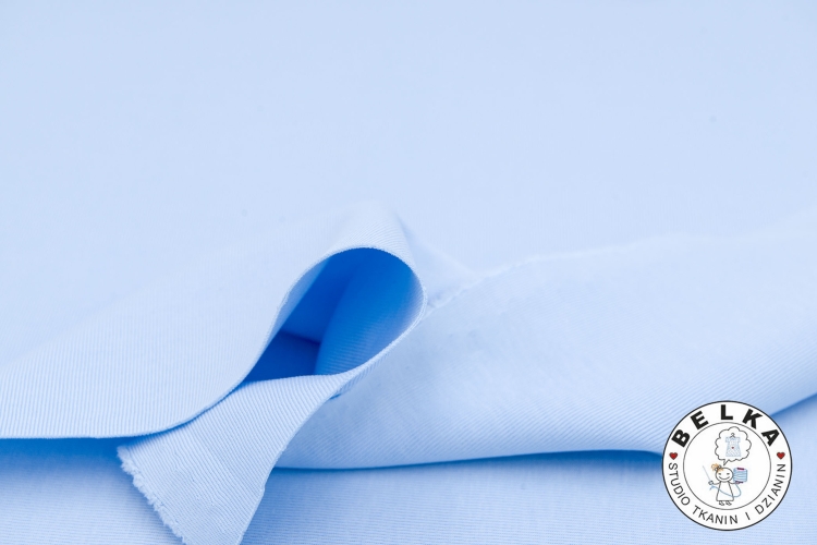 DZIANINA JERSEY RIB 100% BAWEŁNA BABY BLUE GRAM 32-14983