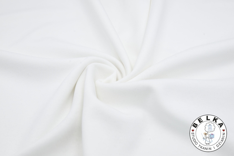 DZIANINA JERSEY RIB 100% BAWEŁNA OFF WHITE 320g/m2-14977